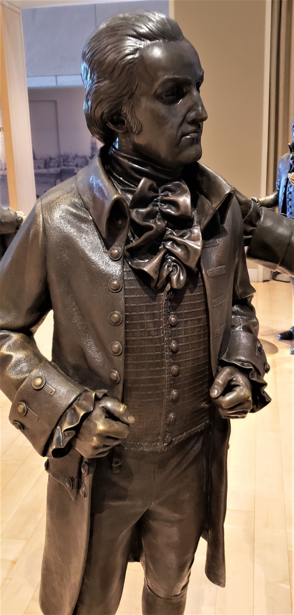 Charles Pinckney Statue in Signers' Hall at the National Constitution Center
