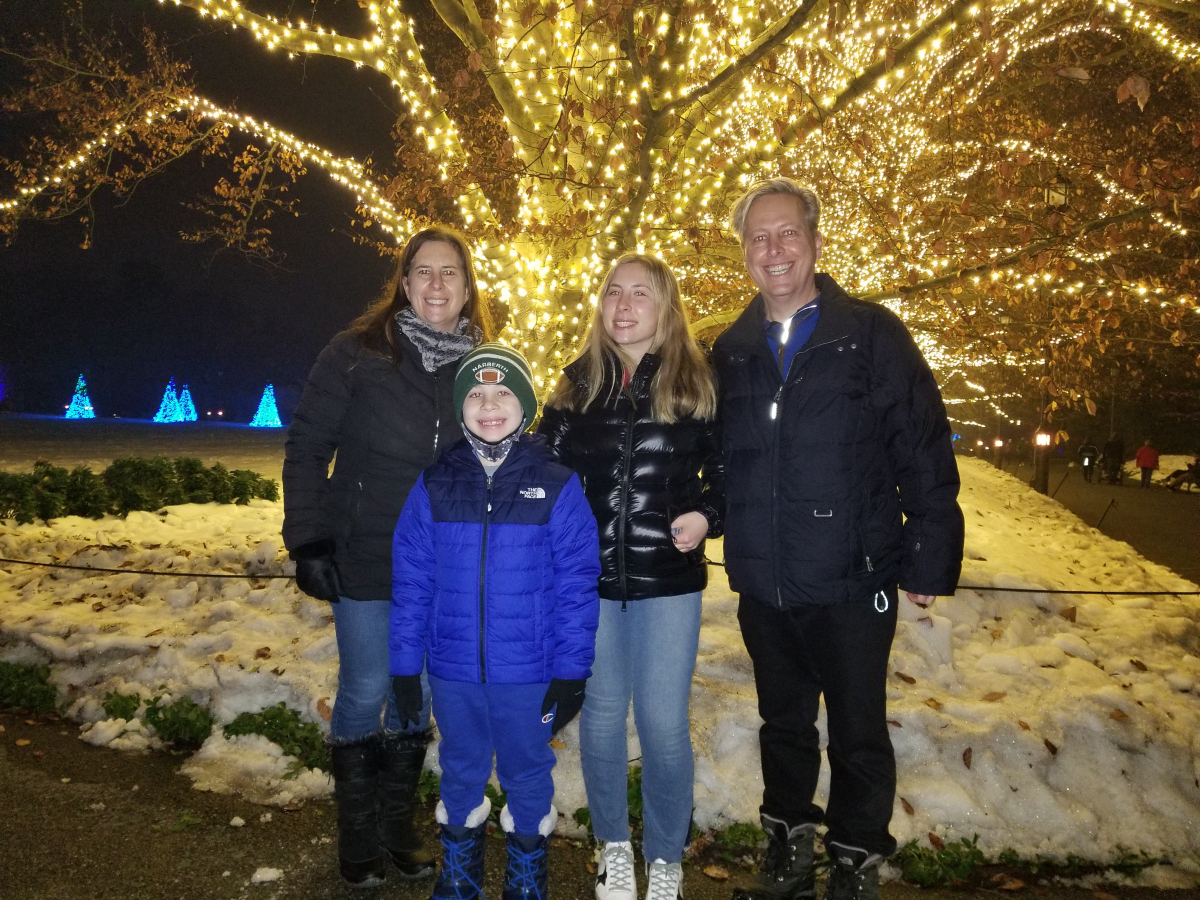 The Bari Family, Longwood Gardens, "A Longwood Christmas"