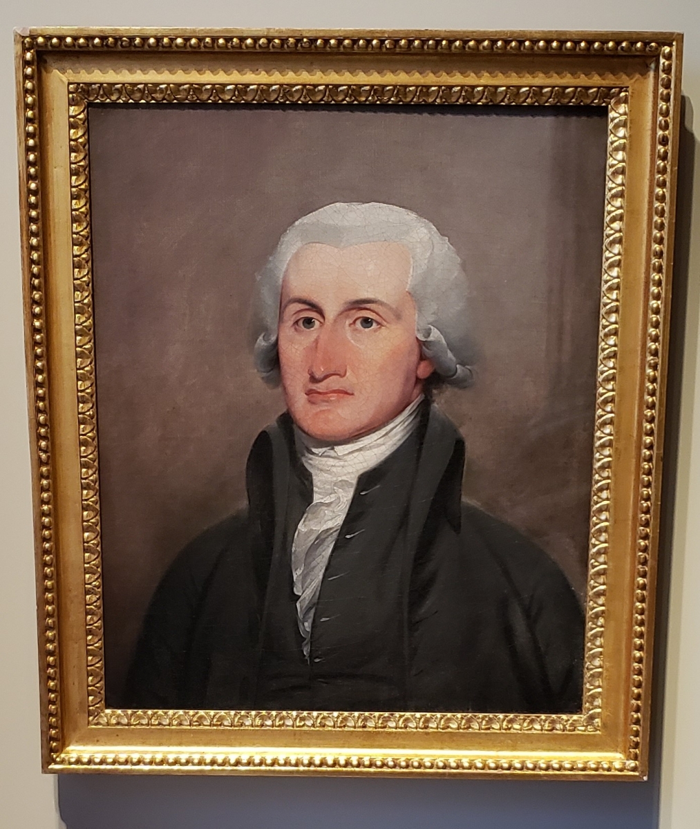 John Jay Portrait located in the Second Bank of the United States Portrait Gallery