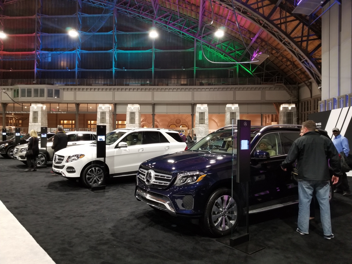 Mercedes at the Philadelphia Auto Show, 2019 - Pennsylvania Convention Center