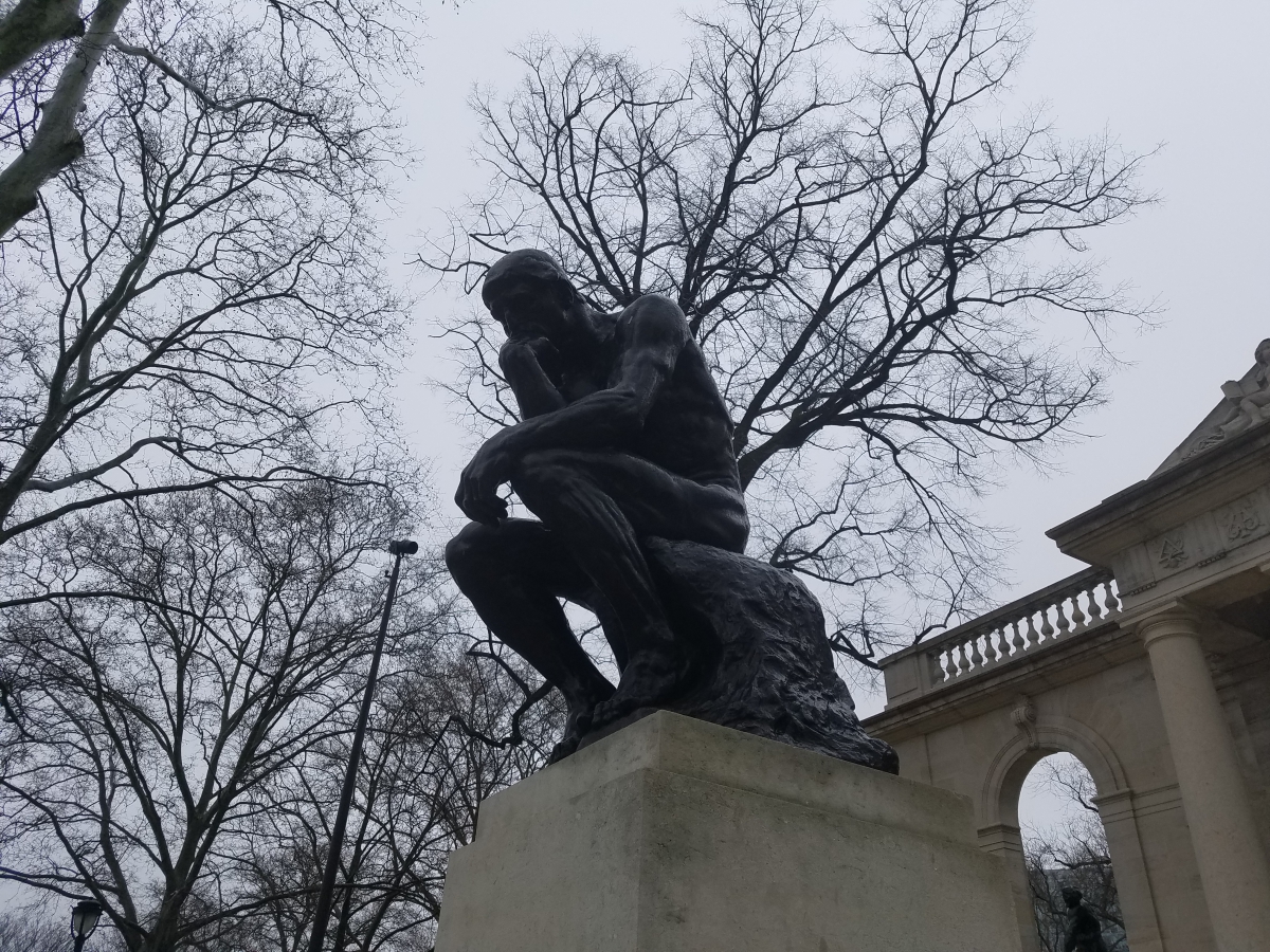 "The Thinker" - Rodin Museum, Philadelphia
