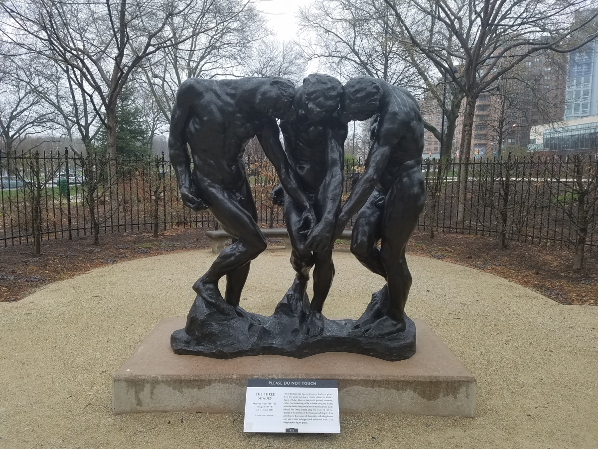 "The Three Shades" - Rodin Museum, Philadelphia