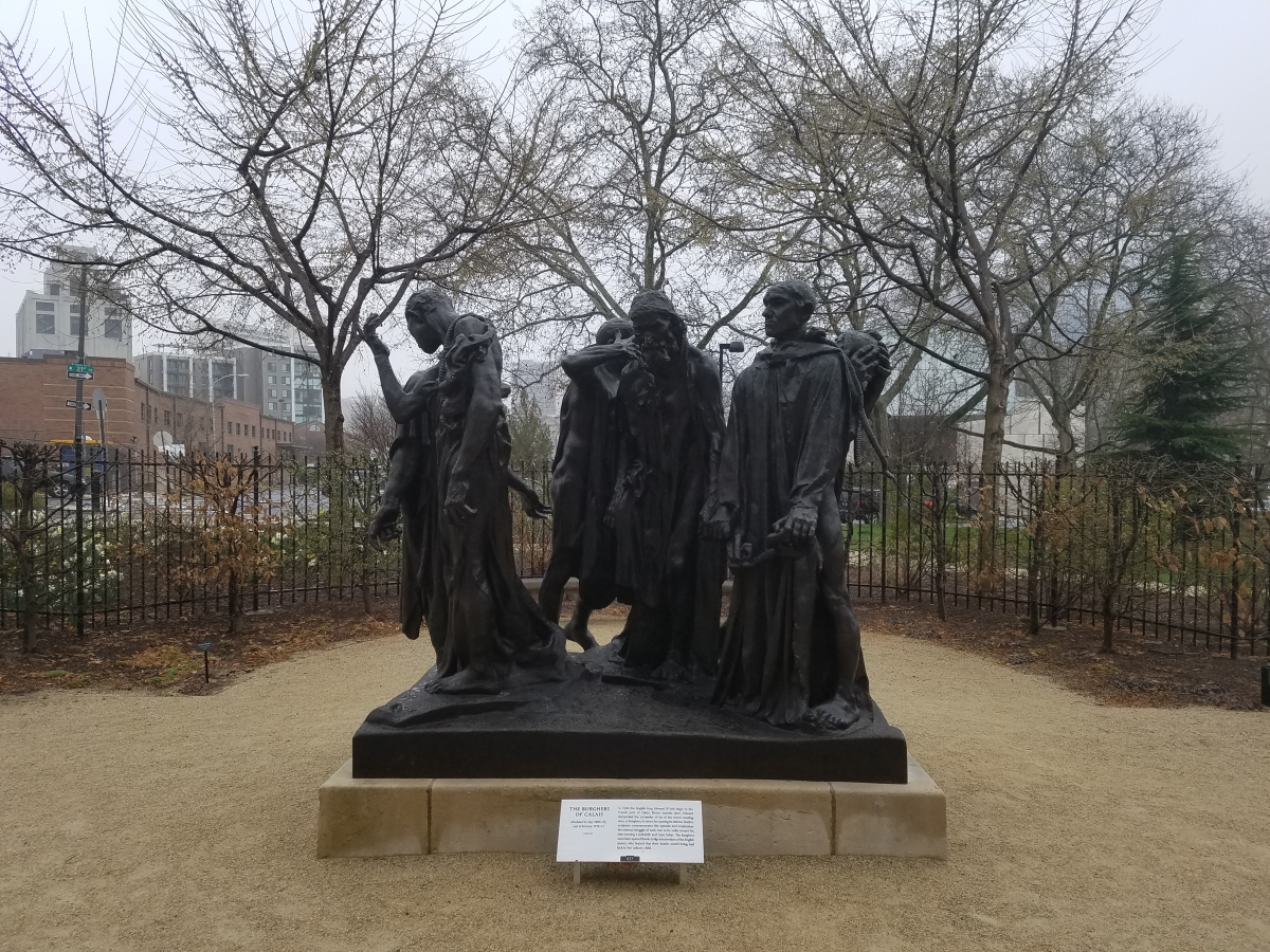 "The Burghers of Calais" - Rodin Museum, Philadelphia