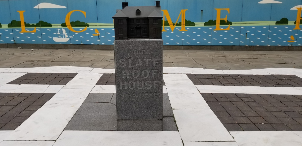 The Slate Roof House - Site of the Homes of William Penn and Hannah Callowhill Penn