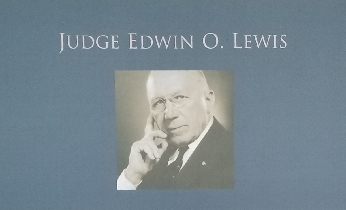 Judge Edwin O. Lewis