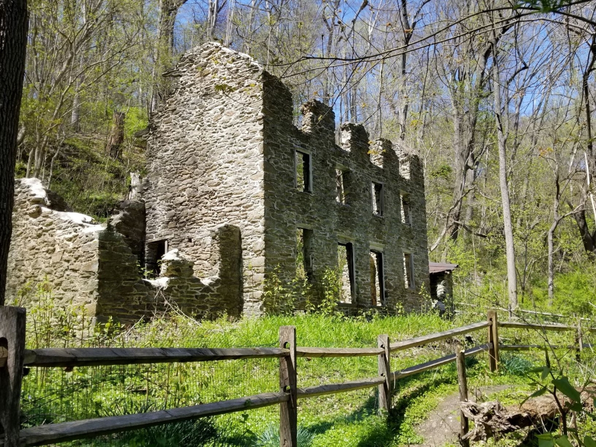 Rolling Hill Park, Ruins of Old Mills, Gladwyne, PA