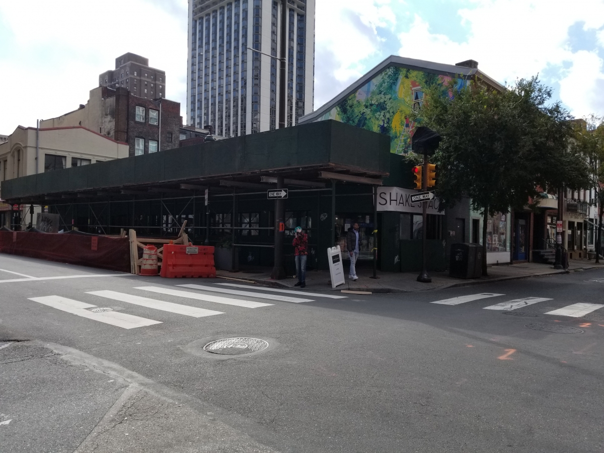 Shake Shack, Center City Philadelphia, Filming Location for 17 Bridges