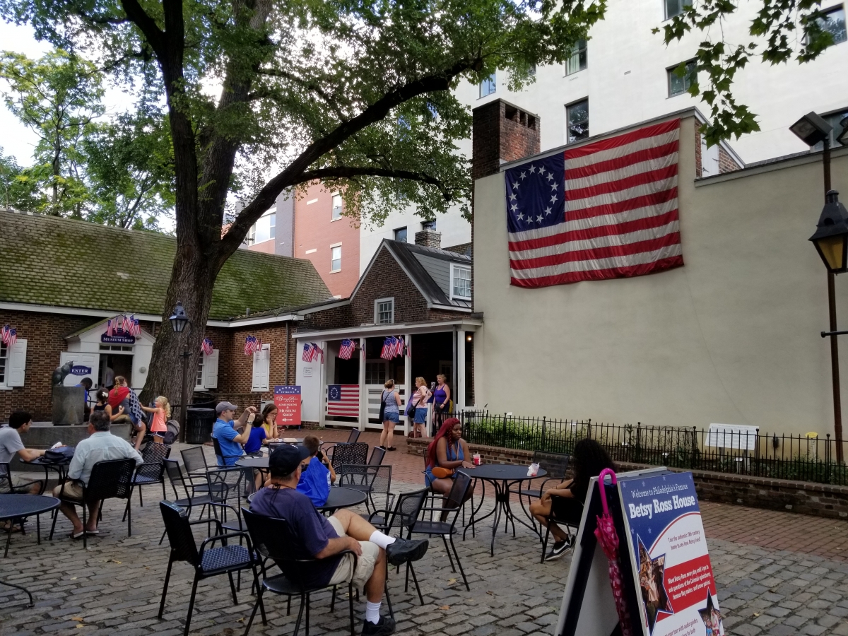 Betsy Ross House Courtyard Betsy Ross House Courtyard