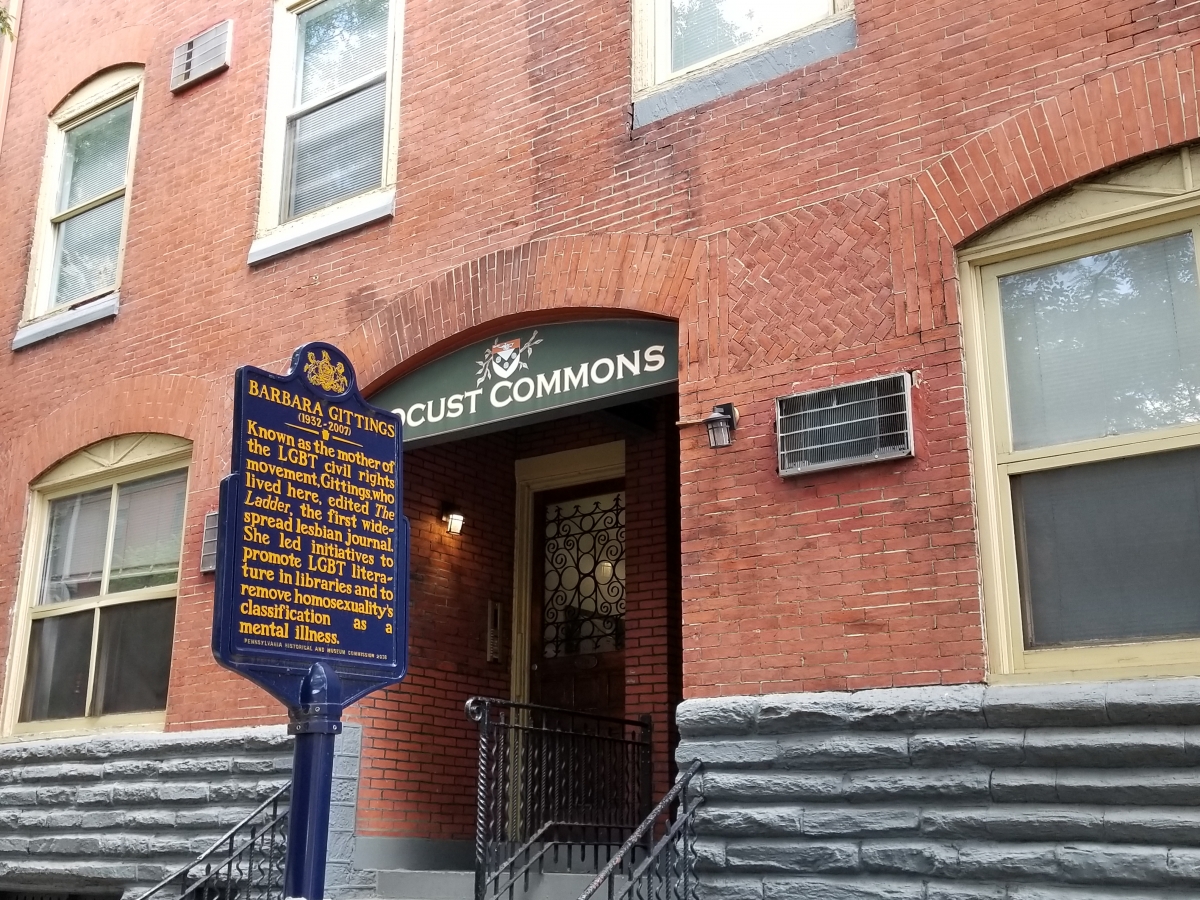 Barbara Gittings Historical Marker Barbara Gittings Historical Marker