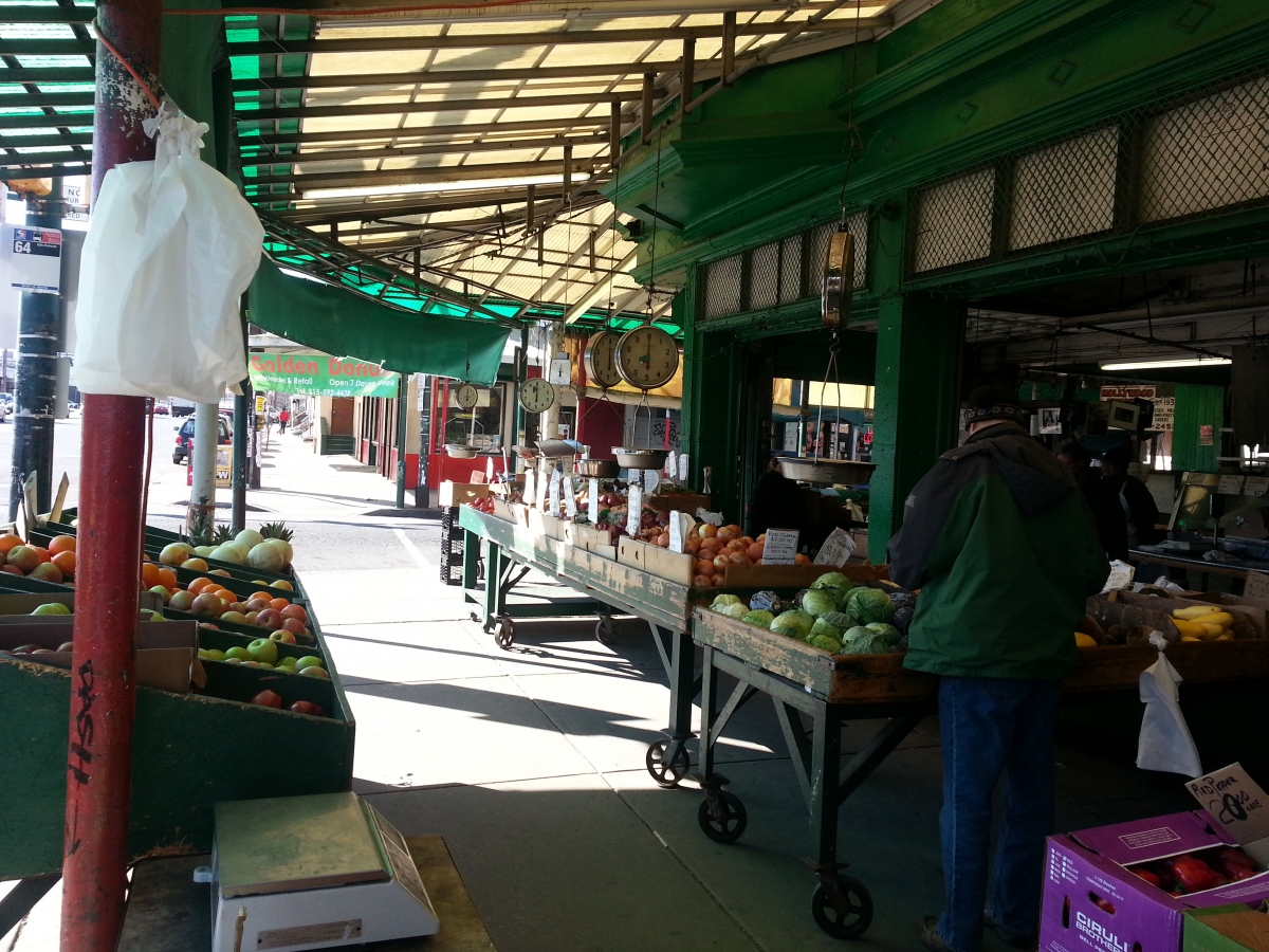 Italian Market Produce Stand