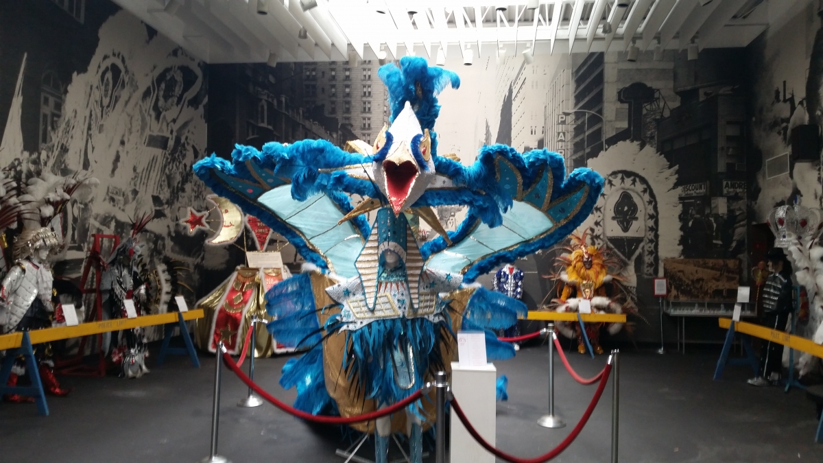 Display at the Mummers Museum Display at the Mummers Museum