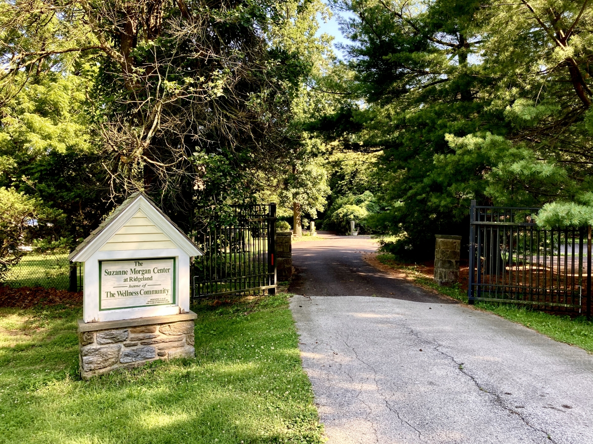 Ridgeland Mansion Entrance for Suzanne Morgan Center