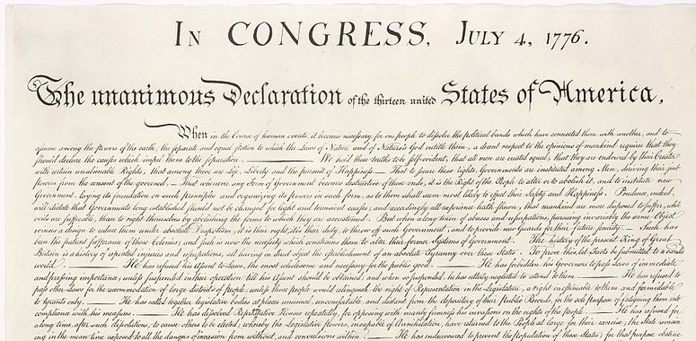 The Declaration of Independence