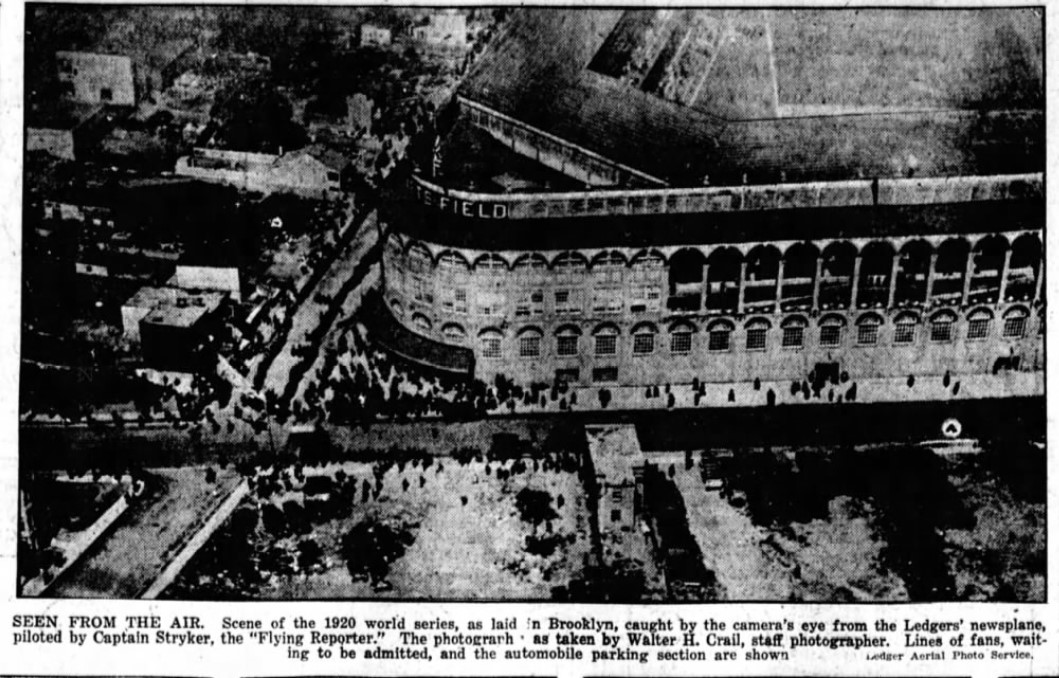Ebett's Field - 1920 World Series - The Evening Public Ledger