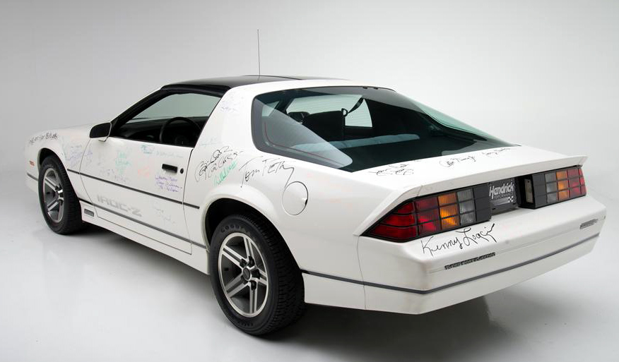Live Aid - 1985 Chevy Camaro IROC-Z28, Signed by Artists Backstage in Philadelphia, JFK Stadium