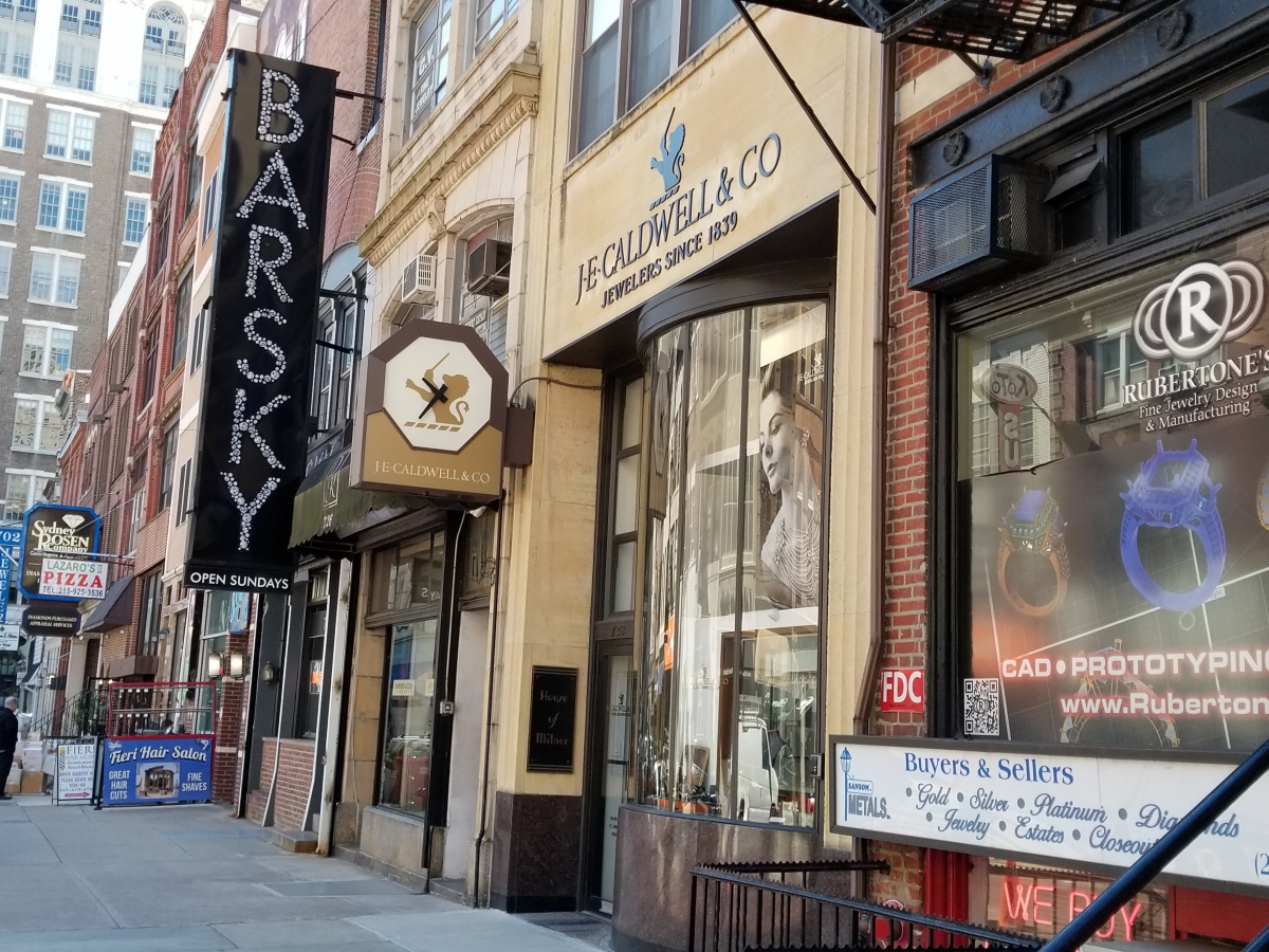 Jewelers' Row in Philadelphia, America's Oldest Diamond District Dating Back to 1851