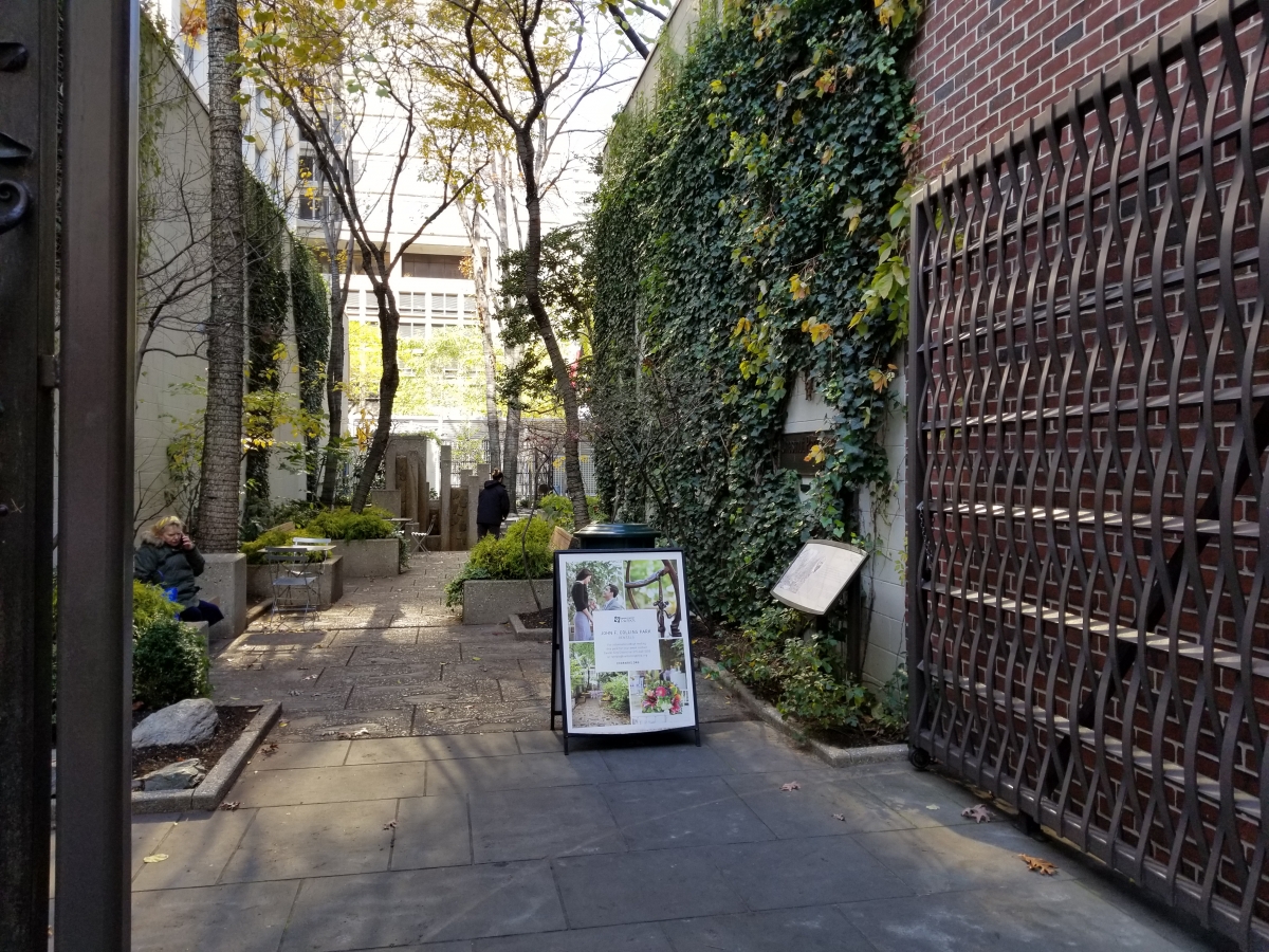 John F. Collins Park Wrought Iron Gate