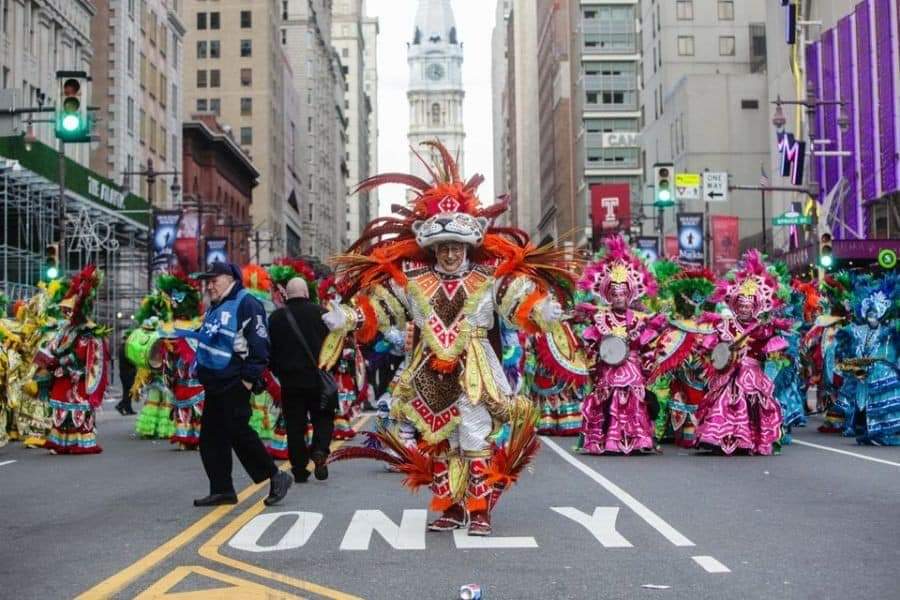 Mummers Parade (Courtesy: Old Images of Philadelphia)