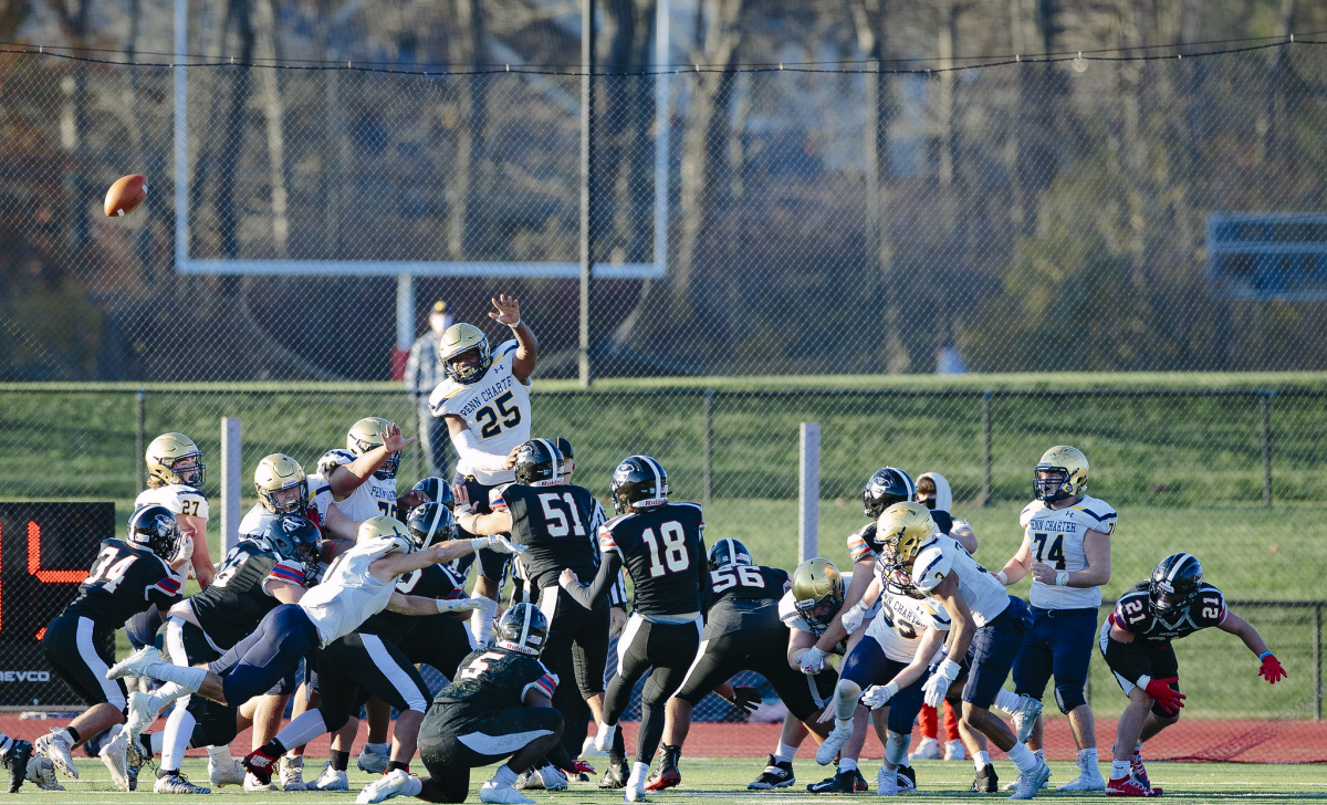 Penn Charter - Germantown Academy Football Game, PC-GA Day, November 14, 2020 (Photo Credit: Penn Charter)
