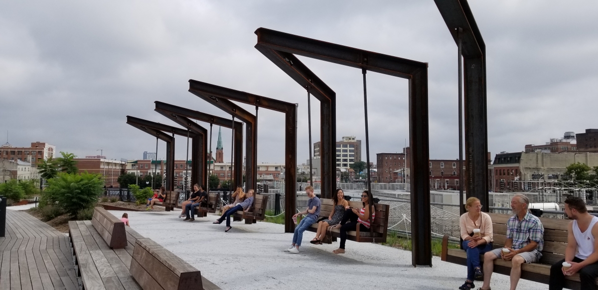 The Rail Park Swings