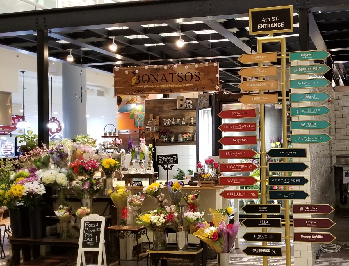 The Bourse Food Hall, Historic Philadelphia