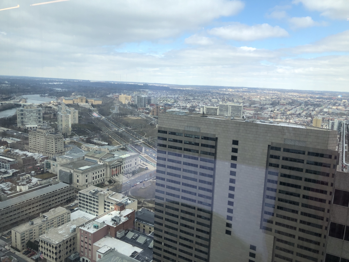Views from the Comcast Technology Center