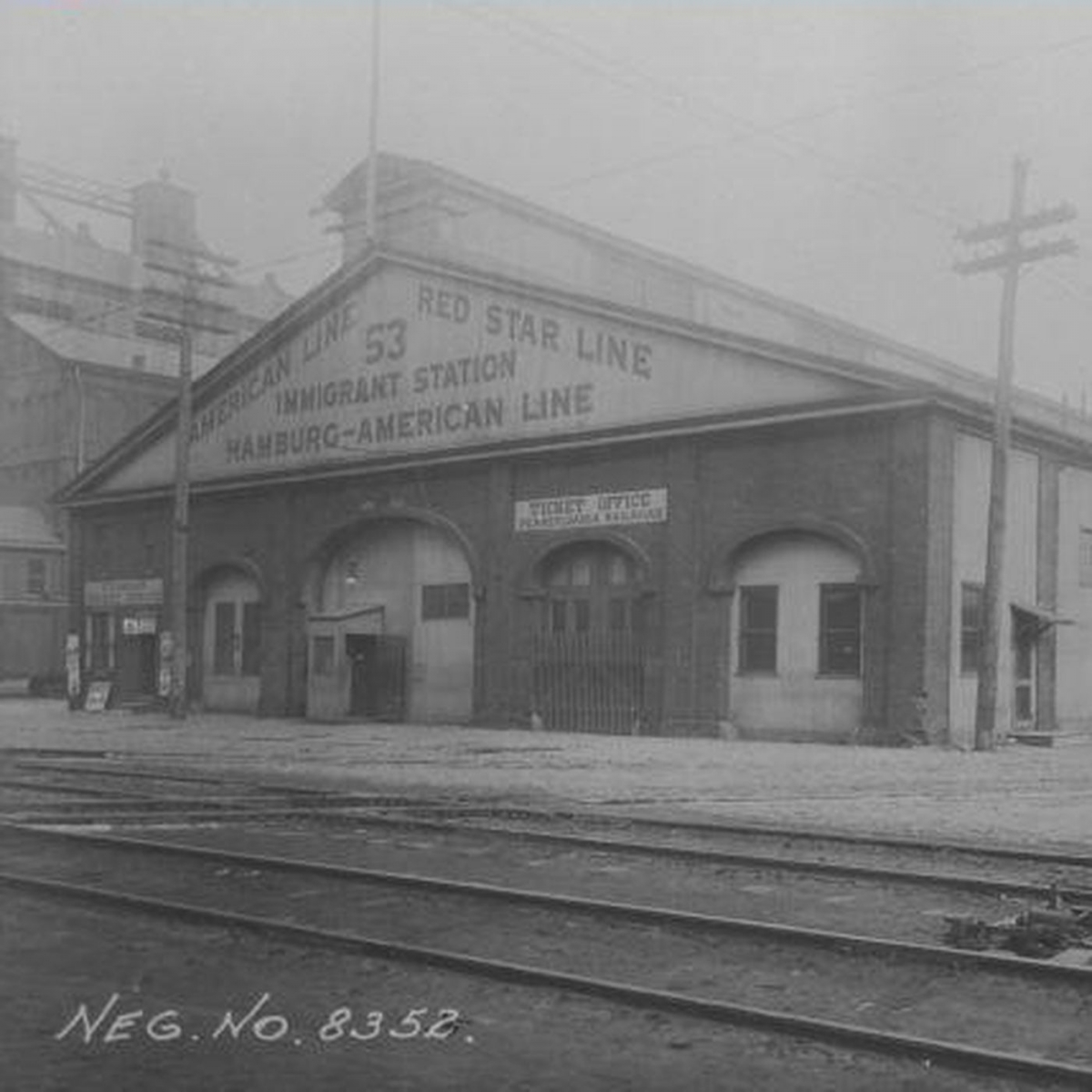 Washington Avenue Immigration Station, Pier 53 along the Delaware River (Photo Credit: DRWC)