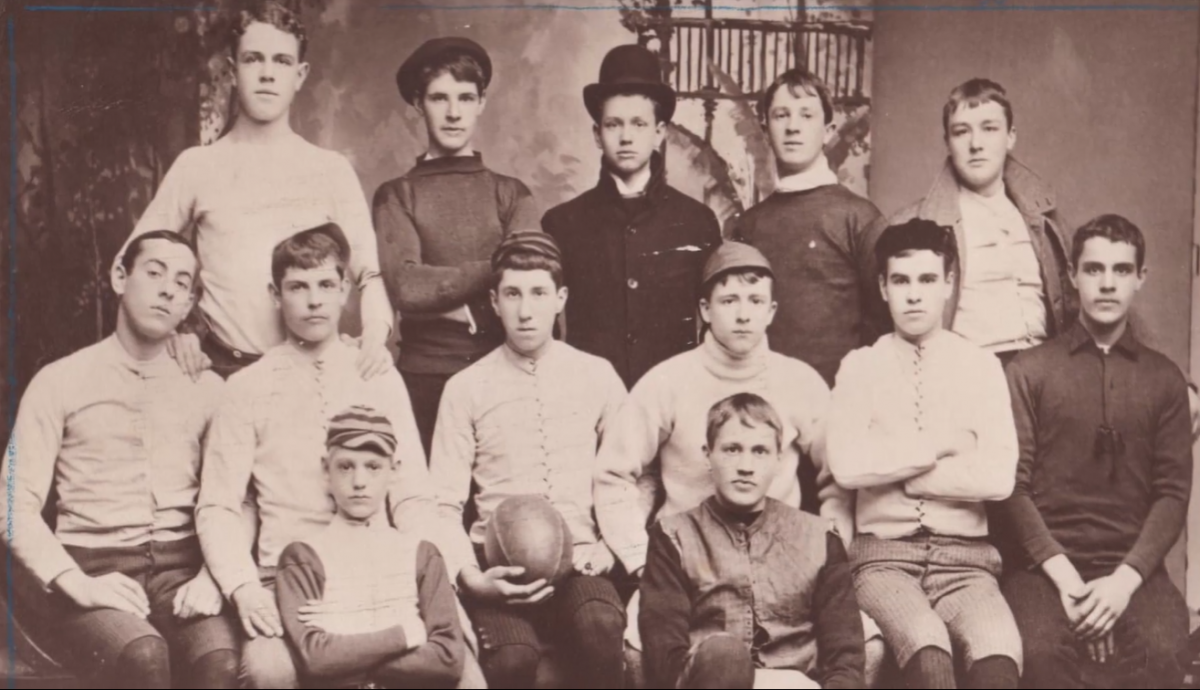 Penn Charter Football Team, Circa 1887 (Photo Credit: Penn Charter)