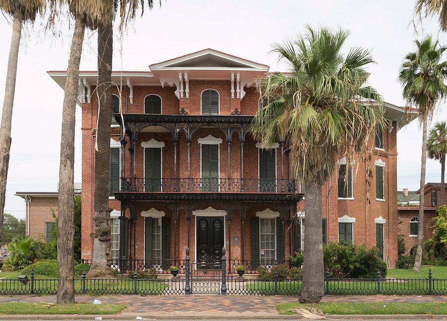 Ashton Villa in Galveston, Texas (Credit: Library of Congress)