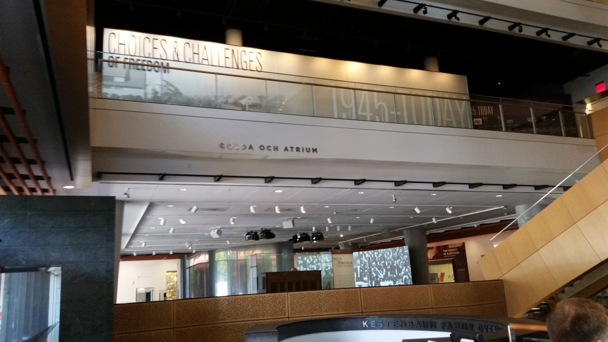 Interior of National Museum of American Jewish History