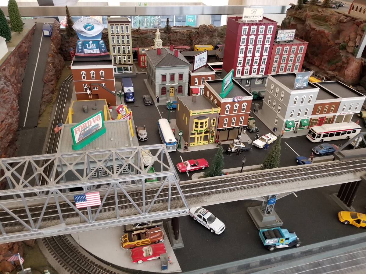 Model Train Display