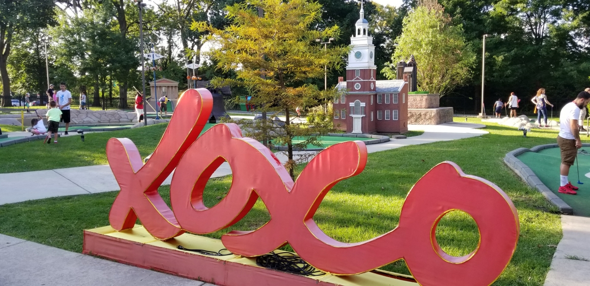 Philly Mini Golf at Franklin Square