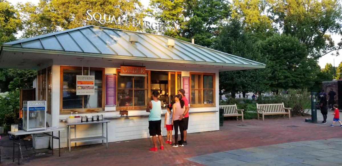 Square Burger at Franklin Square