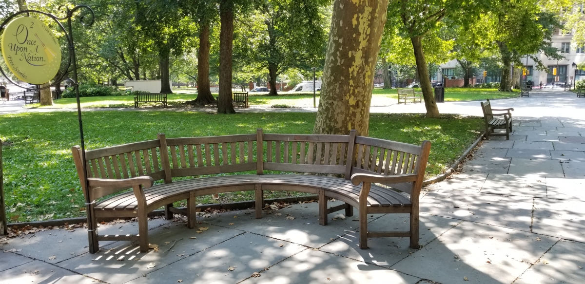 Once Upon a Nation Storytelling Benches