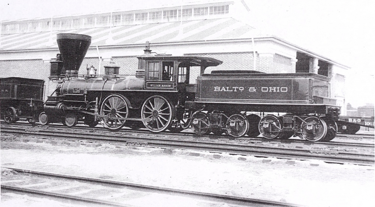 Train Engine believed to have pulled Lincoln's Inaugural Procession into Philadelphia