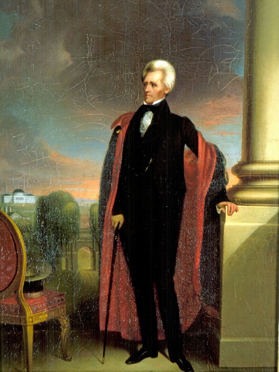 Portrait of President Andrew Jackson