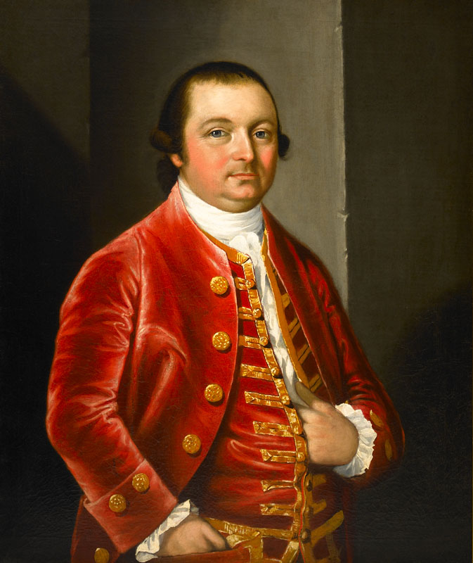 John Banister Portrait by Gilbert Stuart, Philadelphia 1775