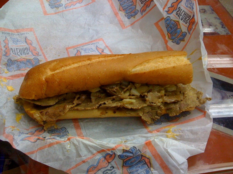 Geno's "Whiz Wit" Cheesesteak Geno's "Whiz Wit" Cheesesteak