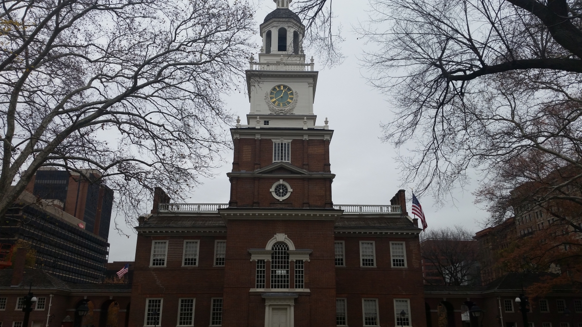 Independence Hall where Hamilton worked as a congressman and a framer of the Constitution Independence Hall where Hamilton worked as a congressman and a framer of the Constitution