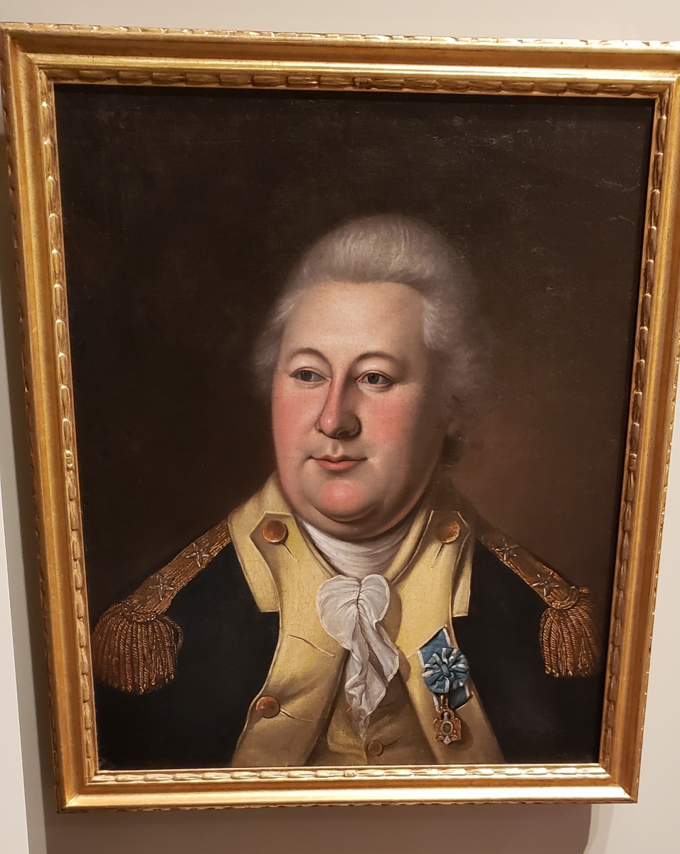 Henry Knox Portrait located in the Second Bank of the United States Portrait Gallery