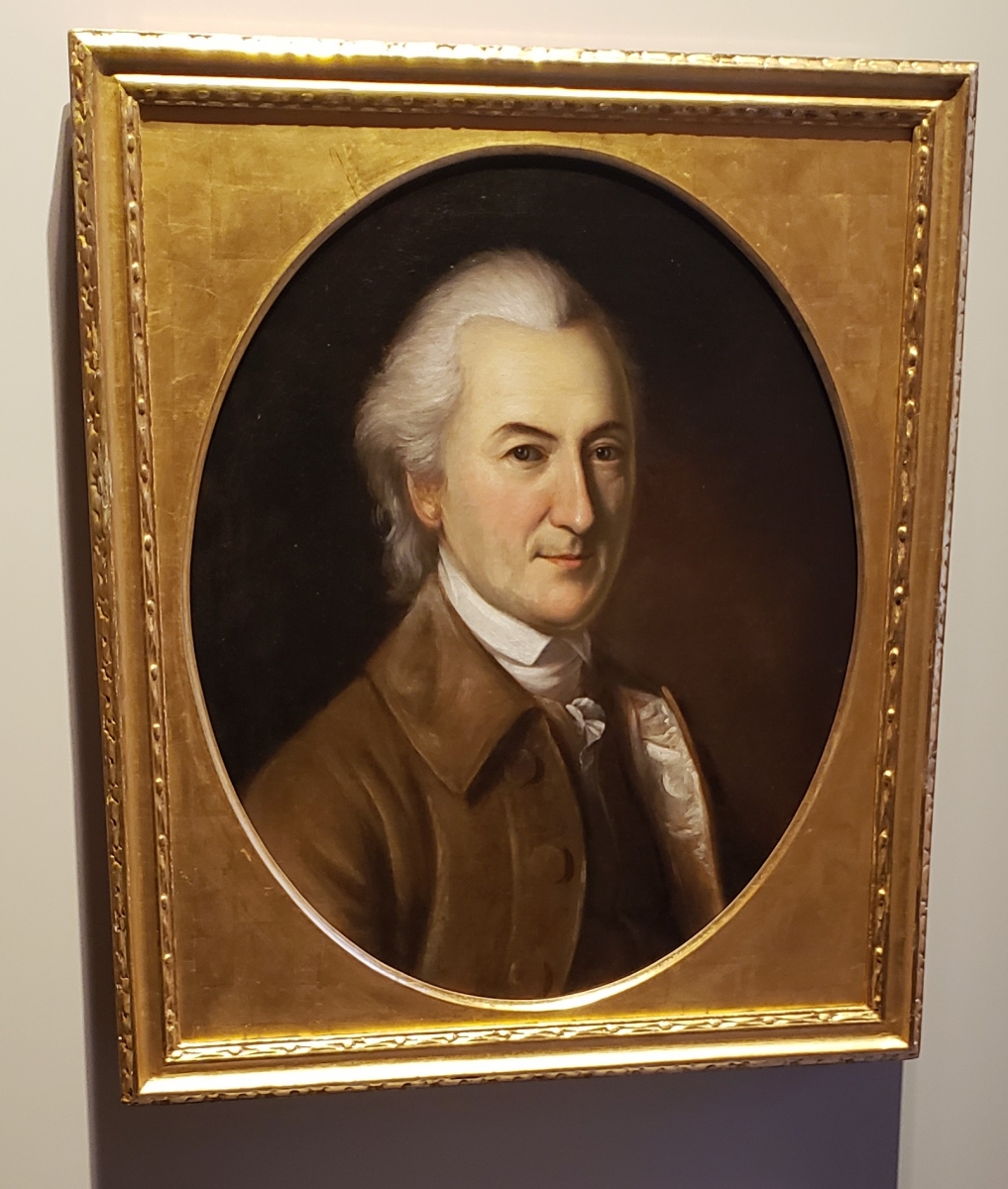 Portrait of John Dickinson that hangs in the 2nd Bank Portrait Gallery