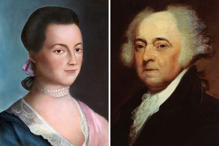 President John Adams and First Lady Abigail Adams