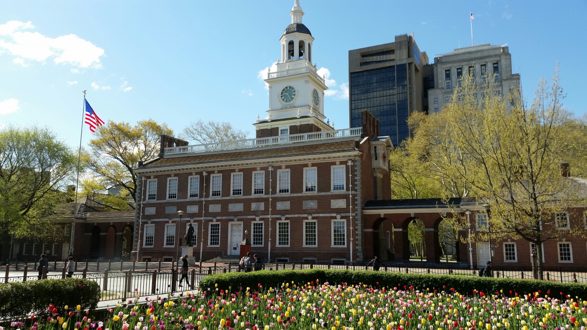 Independence Hall - Where James Madison helped to write the United States Constitution