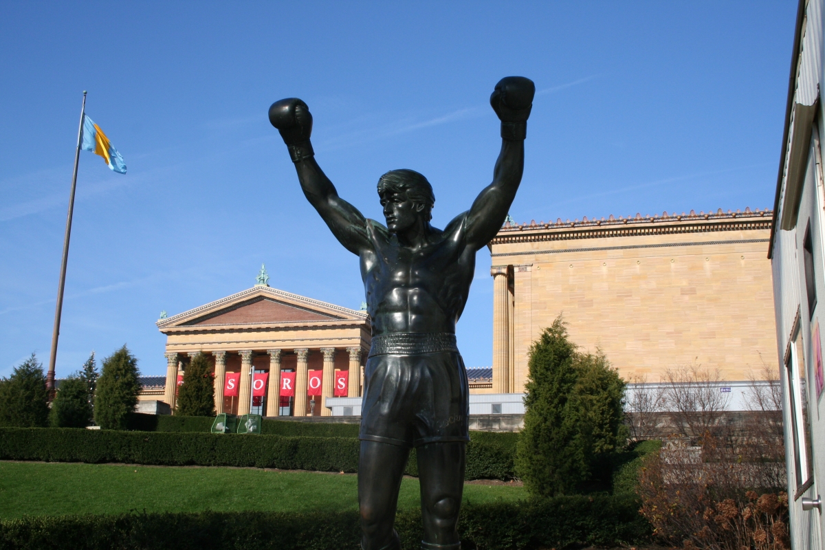 Rocky Statue at the Philadelphia Museum of Art