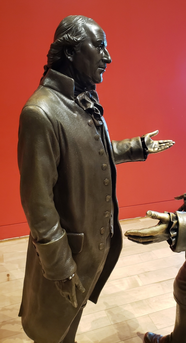 Rufus King Statue in Signers' Hall at the National Constitution Center