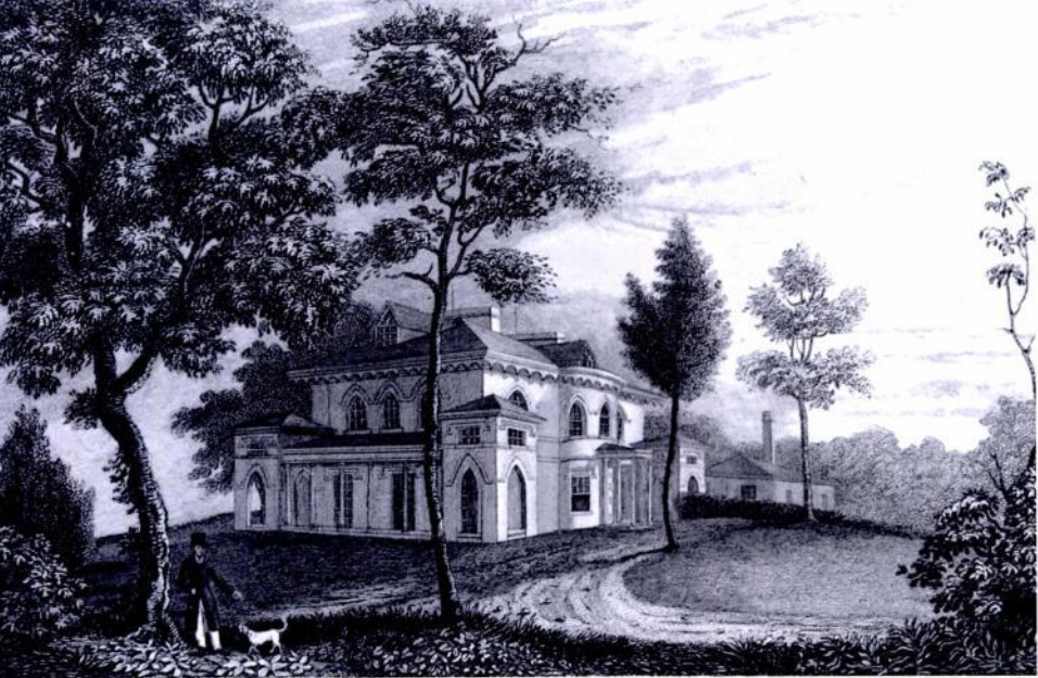 Sedgeley House Engraving - Photo Credit: Views in Philadelphia and its Environs 1830