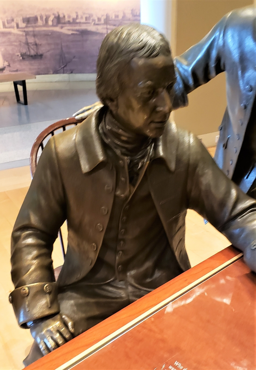 Thomas Mifflin Statue in Signers' Hall at the National Constitution Center