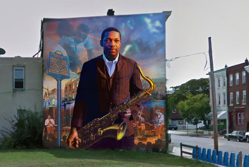 John Coltrane Mural, 29th & Diamond Streets, Philadelphia