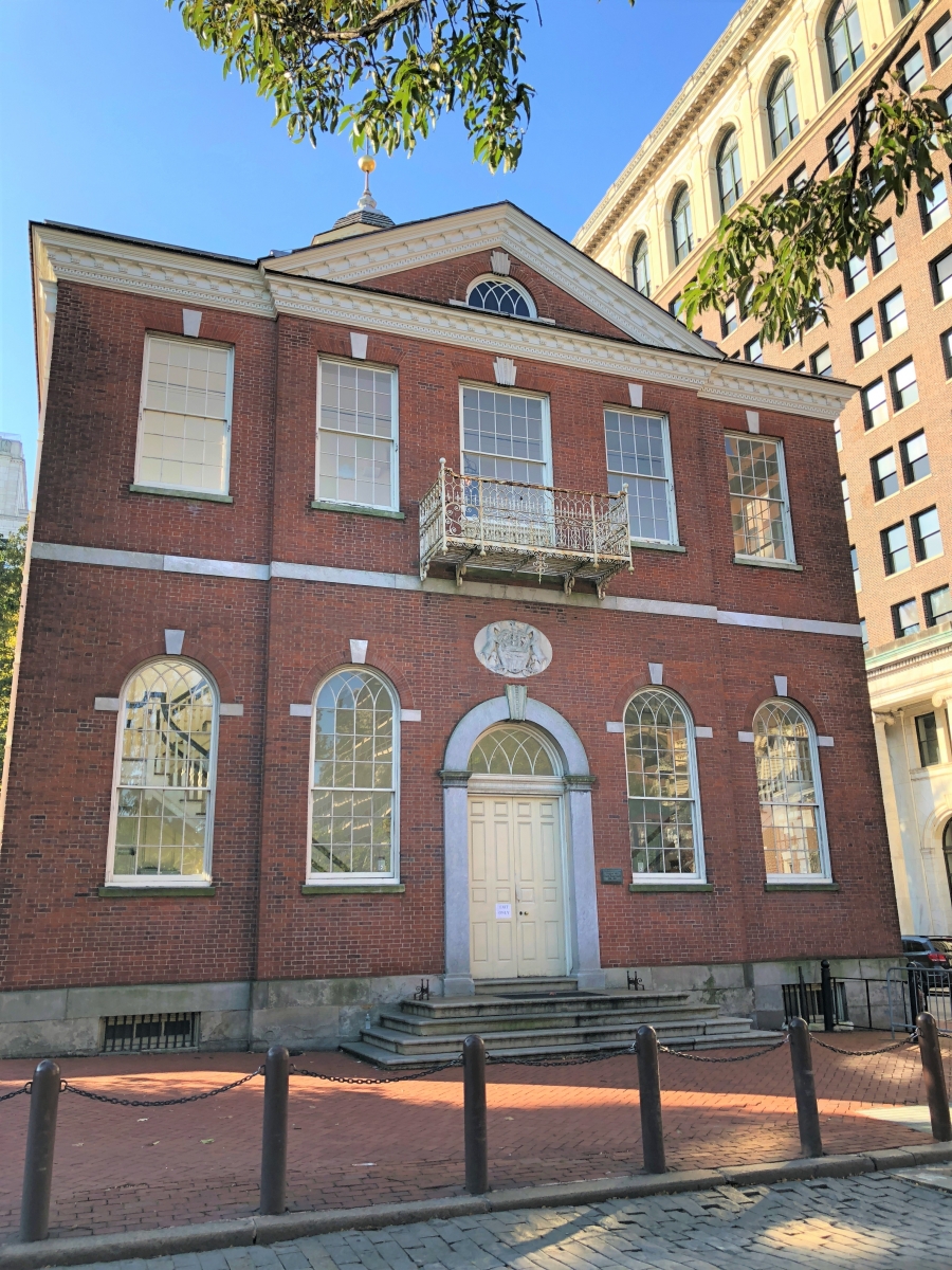 Congress Hall where Thomas Jefferson Presided over the Senate from 1797-1800