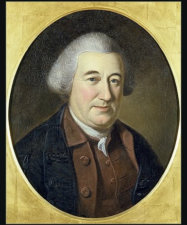 Portrait of John Hanson painted by Charles Willson Peale in Philadelphia